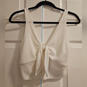 Abercrombie & Fitch Plunge Crop Top